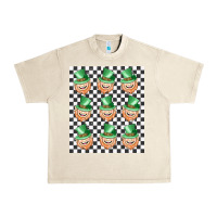 Sandshell boujee checker board leprechaun Urban Heavy Tee - MaliasSmallBusiness