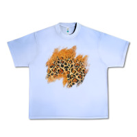Grape Ice leopard glitter patch Urban Heavy Tee - AdoDesignShop