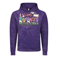 Cloud Purple some bunnys needs vodka Vintage Hoodie - MaliasSmallBusiness