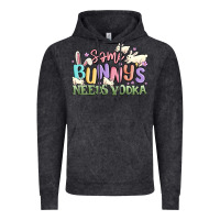 Vintage Black some bunnys needs vodka Vintage Hoodie - MaliasSmallBusiness