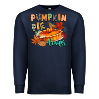 Navy pumpkin pie lover Premium Sweatshirt - CowGirlArtShop