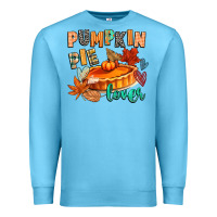 Ocean Blue pumpkin pie lover Premium Sweatshirt - CowGirlArtShop