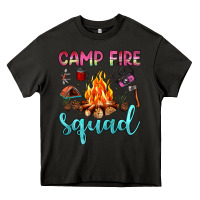 Asphalt camp fire squad Heavy Core Tee - JahusDesignShop