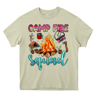 Mossy camp fire squad Heavy Core Tee - JahusDesignShop