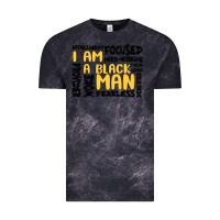 Cloud Black i am a black man Vintage Tee - MaliasSmallBusiness