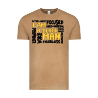 I Am A Black Man Vintage Tee | Teevron