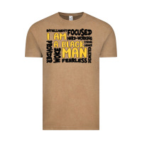 Vintage Coffee i am a black man Vintage Tee - MaliasSmallBusiness