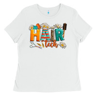 White hair tech Ladies Tee - AdoDesignShop