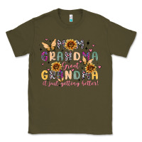 Army Green mom grandma great grandma it just keeps getting be Classic Tee - MaliasSmallBusiness