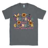 Charcoal Heather mom grandma great grandma it just keeps getting be Classic Tee - MaliasSmallBusiness