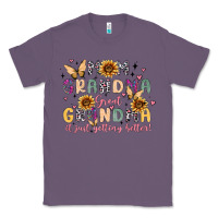 Lavender mom grandma great grandma it just keeps getting be Classic Tee - MaliasSmallBusiness
