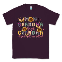 Plum mom grandma great grandma it just keeps getting be Classic Tee - MaliasSmallBusiness