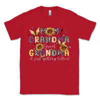 Red mom grandma great grandma it just keeps getting be Classic Tee - MaliasSmallBusiness