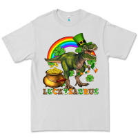 Dove Grey luckysaurus and st patricks Premium Tee - AdoDesignShop
