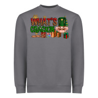 Storm What's crackin Christmas Heavyweight Sweatshirt - NancyCooperArtShop