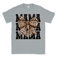 Heather Grey mama leopard Classic Tee - CowhideDigitalArt