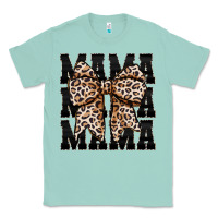 Seafoam mama leopard Classic Tee - CowhideDigitalArt