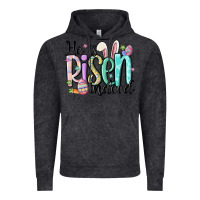 Vintage Black he is risen indeed Vintage Hoodie - MaliasSmallBusiness