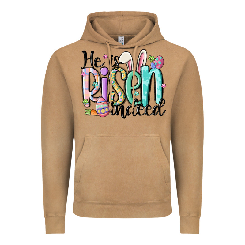 He Is Risen Indeed Vintage Hoodie by MaliasSmallBusiness | Teevron