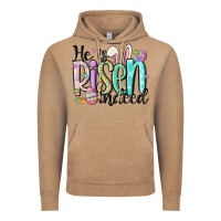 Vintage Coffee he is risen indeed Vintage Hoodie - MaliasSmallBusiness