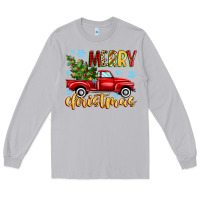 Moon Dust merry christmas truck Long Sleeve Tee - MaliasSmallBusiness