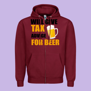 Tax Day Will Give Advice For Beer Gift Zipper Hoodie Designed By Bettercallsaul