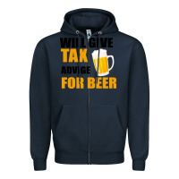 Navy Tax Day Will Give Advice For Beer Gift Zipper Hoodie - Bettercallsaul
