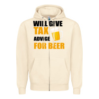 Sandshell Tax Day Will Give Advice For Beer Gift Zipper Hoodie - Bettercallsaul