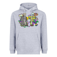Heather Grey respiratory therapist mardi gras Heavyweight Hoodie - CowGirlArtShop