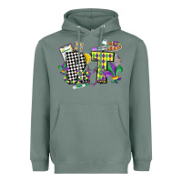 Sage respiratory therapist mardi gras Heavyweight Hoodie - CowGirlArtShop