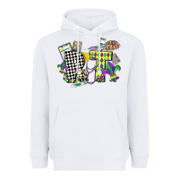 White respiratory therapist mardi gras Heavyweight Hoodie - CowGirlArtShop