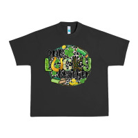Pigment Black one lucky teacher Urban Heavy Tee - MaliasSmallBusiness