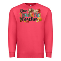Cardinal one thankful teacher Premium Sweatshirt - CowGirlArtShop