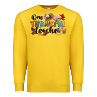Lemon one thankful teacher Premium Sweatshirt - CowGirlArtShop