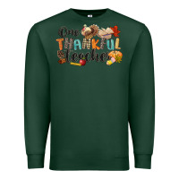 Sports Green one thankful teacher Premium Sweatshirt - CowGirlArtShop
