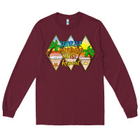 Burgundy sunrise sunburn sunset repeat Long Sleeve Tee - JahusDesignShop