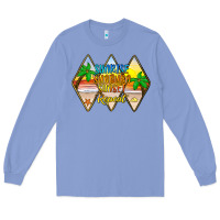 Colony Blue sunrise sunburn sunset repeat Long Sleeve Tee - JahusDesignShop