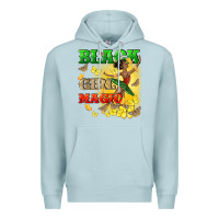 Blue Mist black girl magic Premium Hoodie - CowGirlArtShop