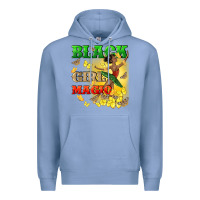 Colony Blue black girl magic Premium Hoodie - CowGirlArtShop