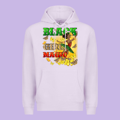Black Girl Magic Premium Hoodie Designed By Cowgirlartshop