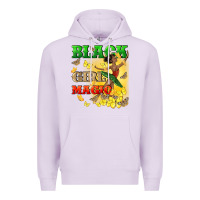 Lilac black girl magic Premium Hoodie - CowGirlArtShop