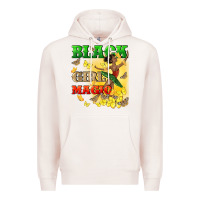 Pale Pink black girl magic Premium Hoodie - CowGirlArtShop