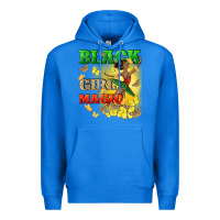 True Royal black girl magic Premium Hoodie - CowGirlArtShop