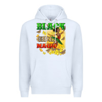 White black girl magic Premium Hoodie - CowGirlArtShop