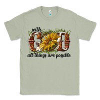 Matcha with god all things are possible Classic Tee - NancyCooperArtShop