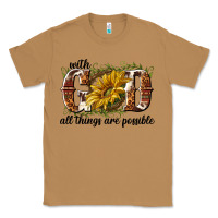 Toasted Coconut with god all things are possible Classic Tee - NancyCooperArtShop