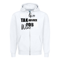White Tax Day Will Give Advice For Beer Gift Zipper Hoodie - Bettercallsaul