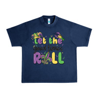 Navy let the good times roll Urban Heavy Tee - MaliasSmallBusiness