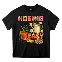 Black hoeing ain't easy Heavy Core Tee - Artiststas