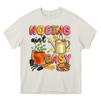 Cream hoeing ain't easy Heavy Core Tee - Artiststas